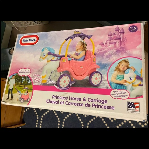 little tikes Toys Little Tikes Horse And Carriage Poshmark